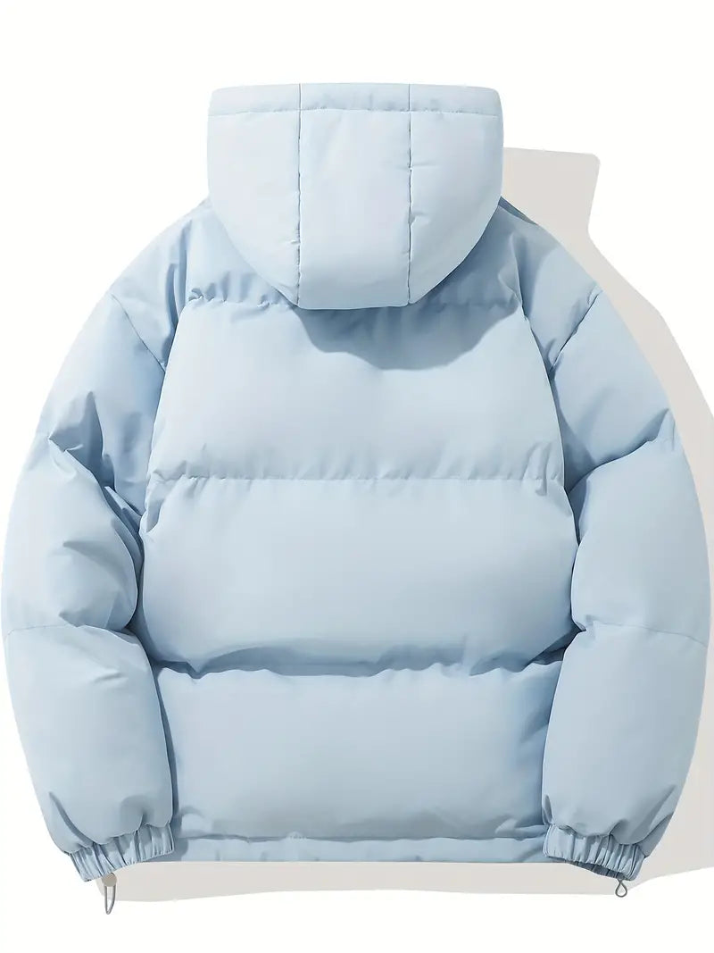 Women's Quilted Hooded Padded Winter Jacket