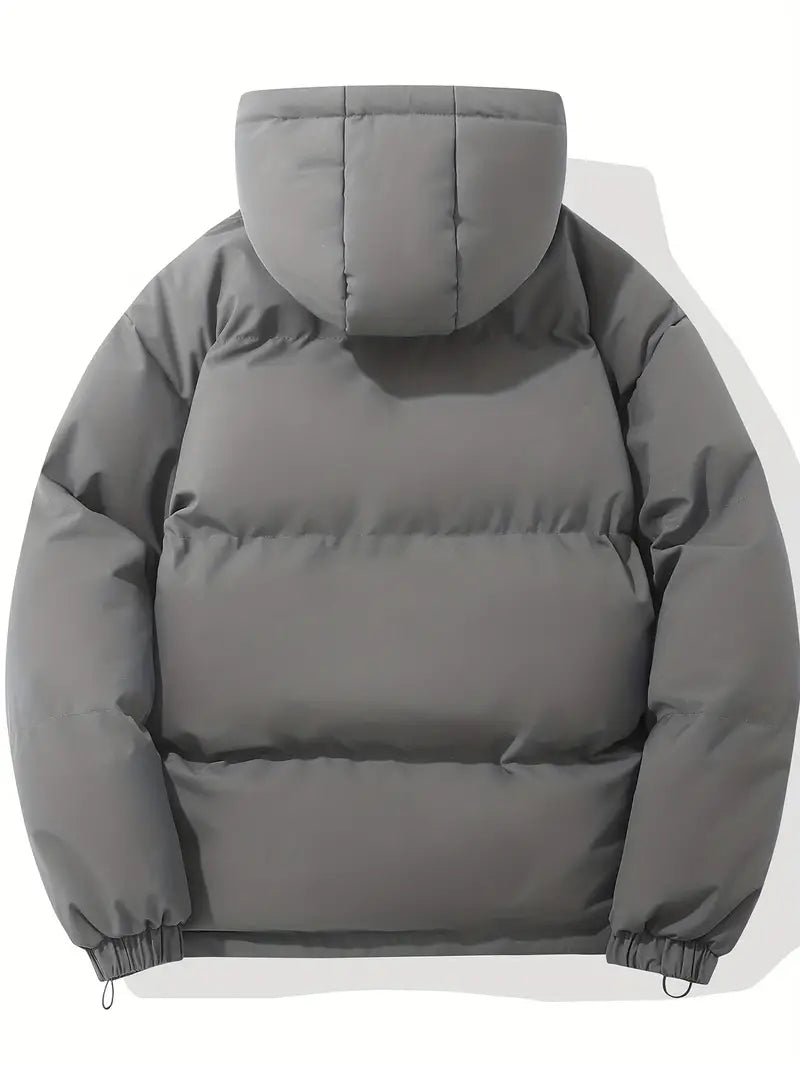 Women's Quilted Hooded Padded Winter Jacket