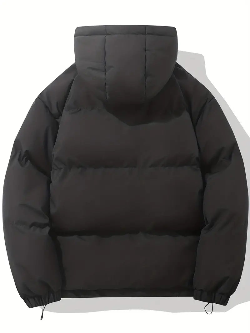 Women's Quilted Hooded Padded Winter Jacket