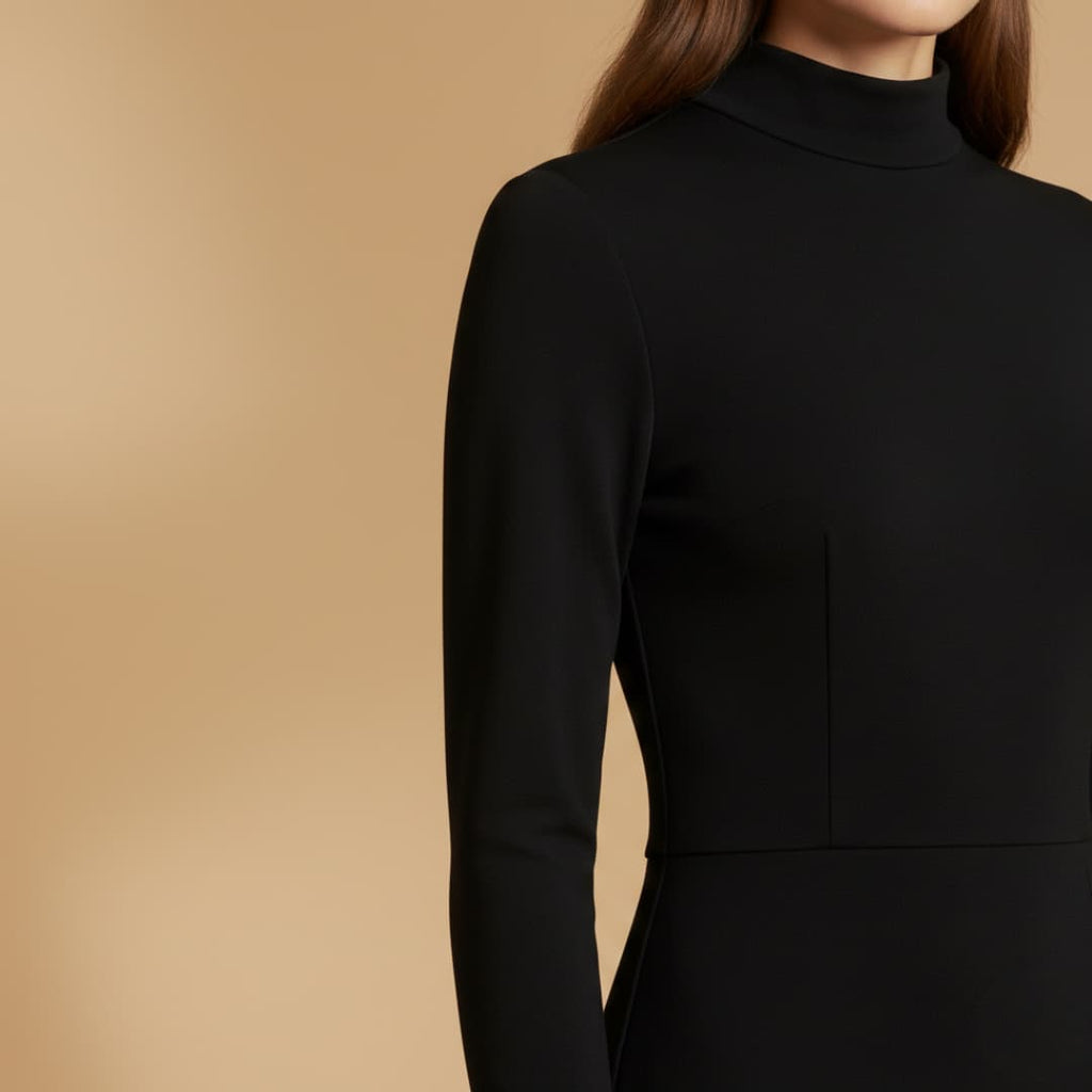 Elspeth Kinross | Long-Sleeve Maxi Dress With Side Slit