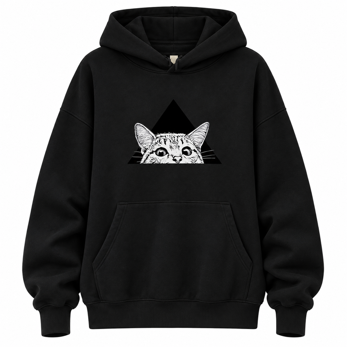 Freya Marsden | Cat Print Hoodie For Women