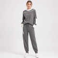 Freya Turner | Colour-Block Knitted Two-Piece Set