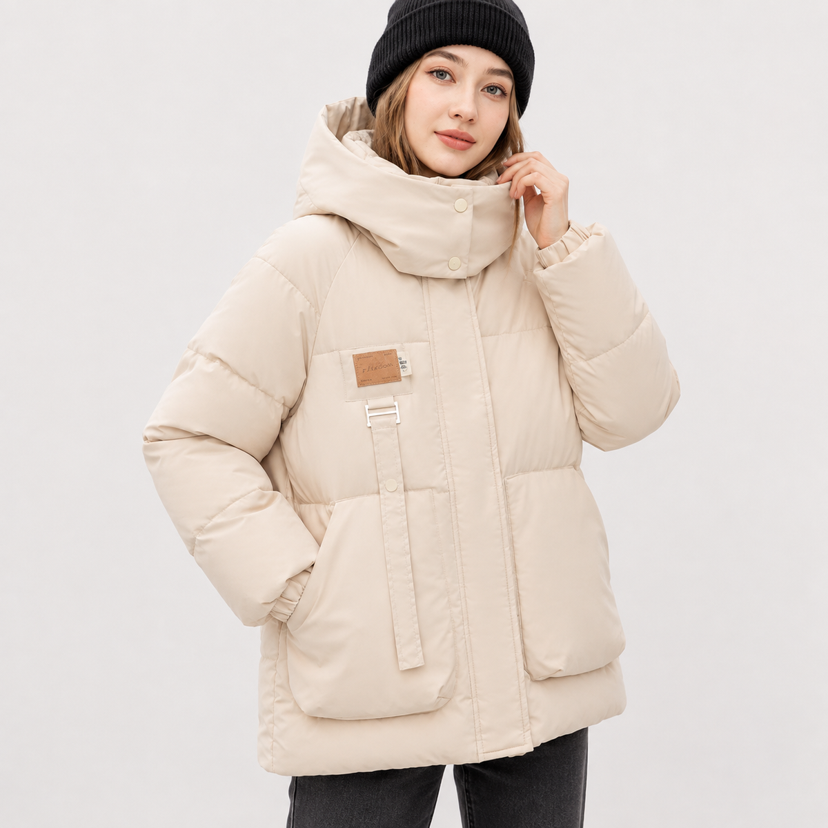 Georgina Hall | Hooded Padded Puffer Coat