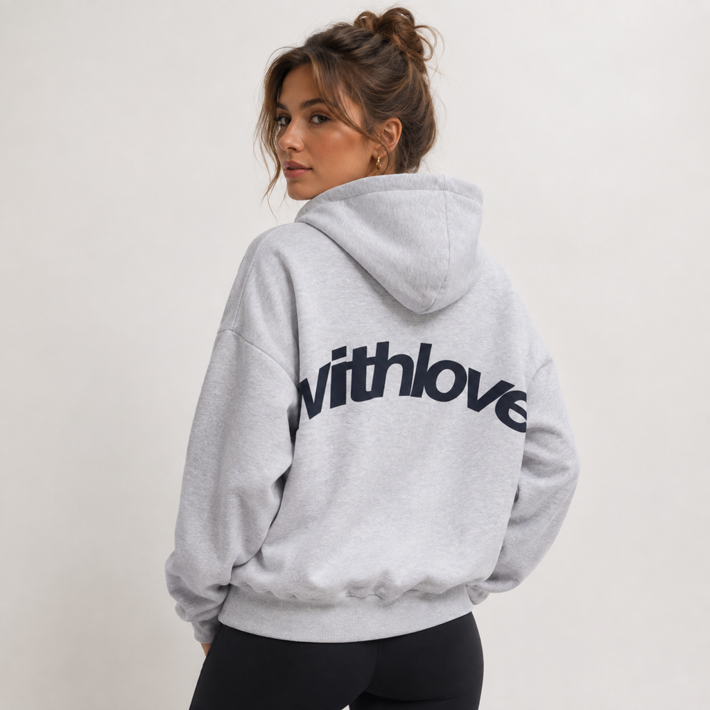 Grace Robinson | Cozy Oversized Graphic Hoodie for Women