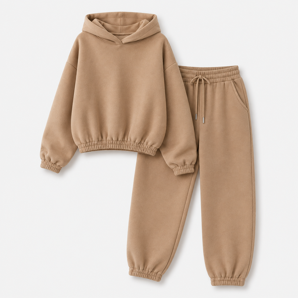 Harriet Cooper | Grey Hooded Loungewear Two-Piece Set