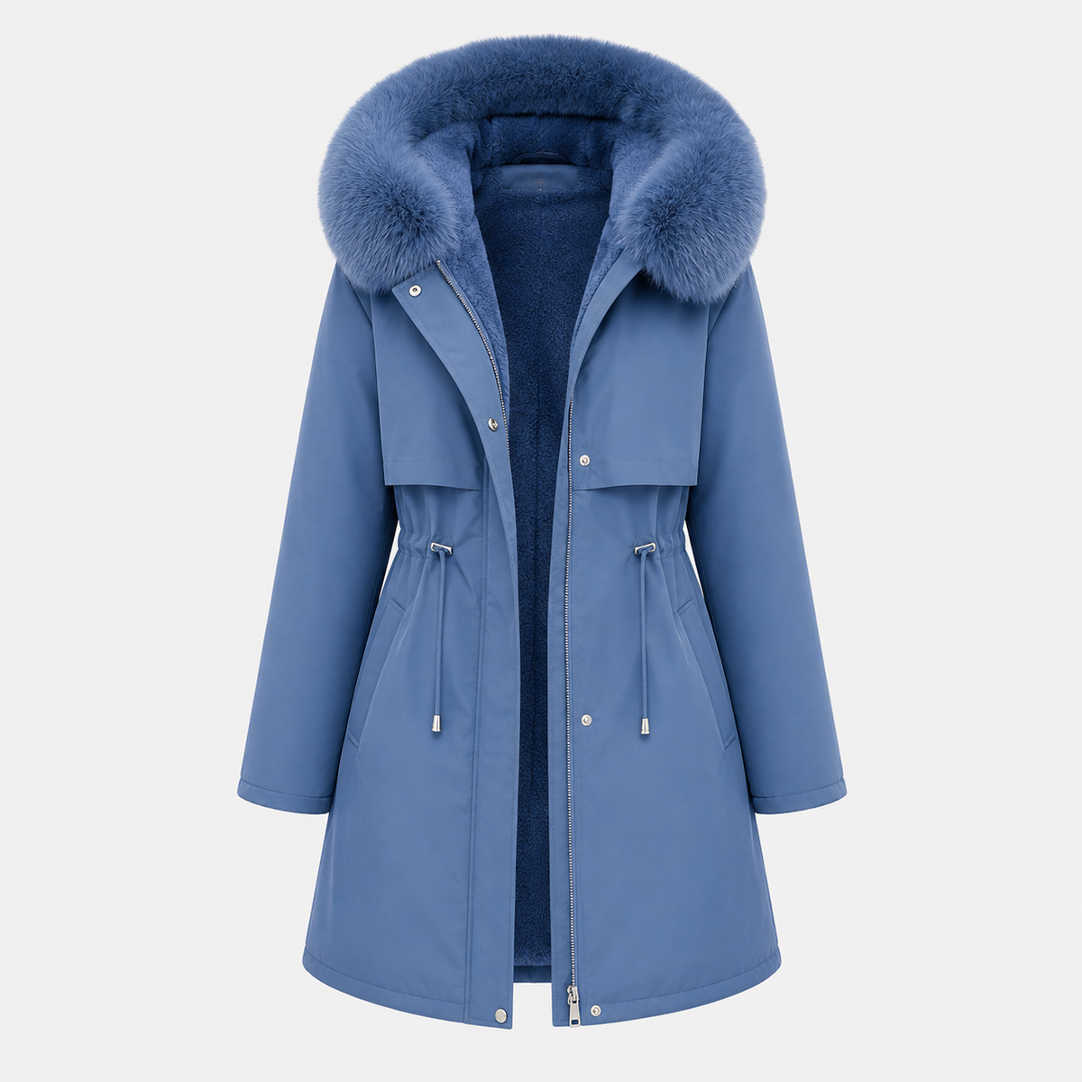Lydia Thomas | Waterproof Faux Fur Hood Parka Coat