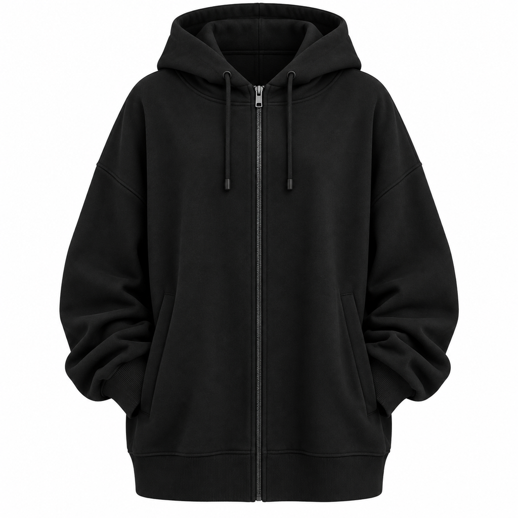 Marigold Hartley | Longline Zip-Up Hoodie