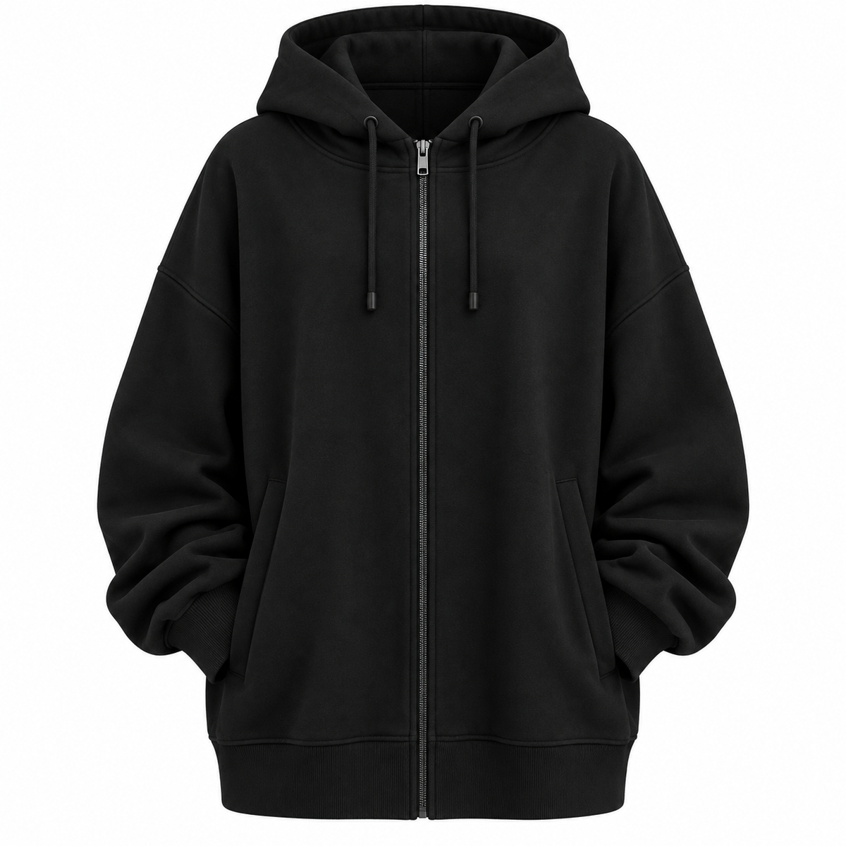Marigold Hartley | Longline Zip-Up Hoodie