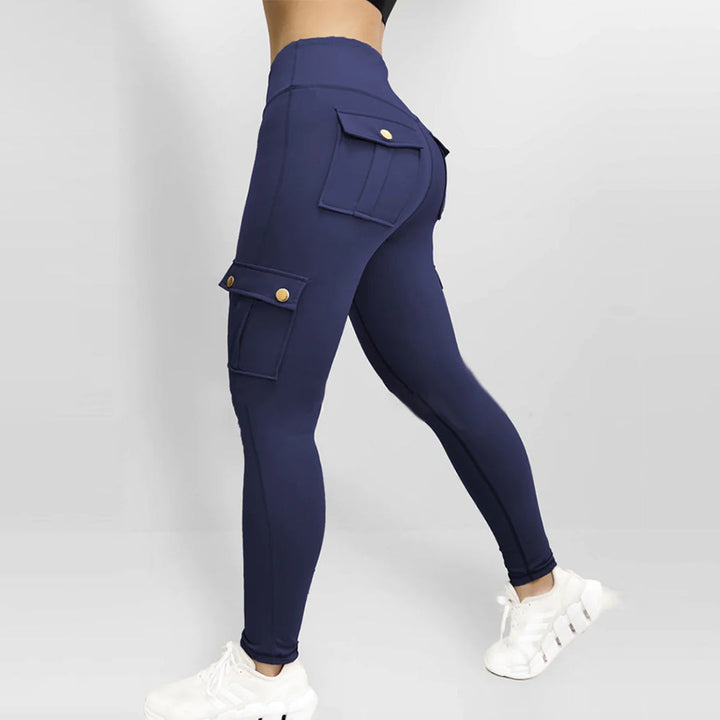 Daisy Fenshaw | Cargo Pocket Slim-Fit Leggings