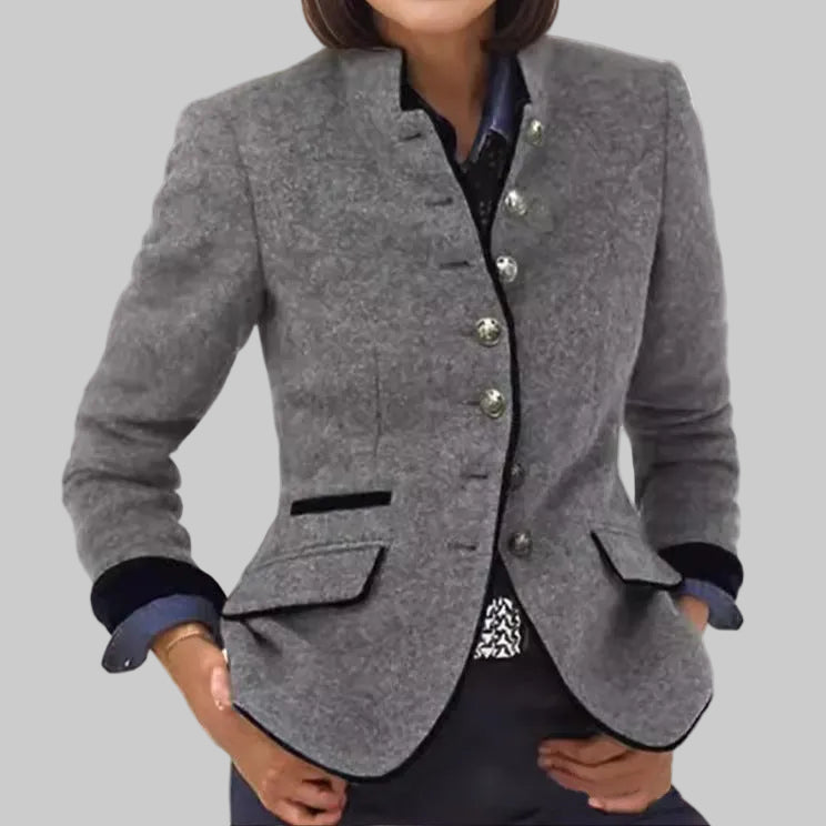 Women's Classic Wool Blend Blazer