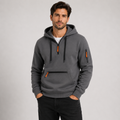 Oliver Hall | Quarter-Zip Fleece Hoodie for Men
