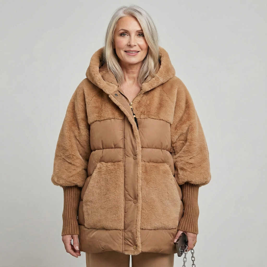 Warm Winter Coat with Hood