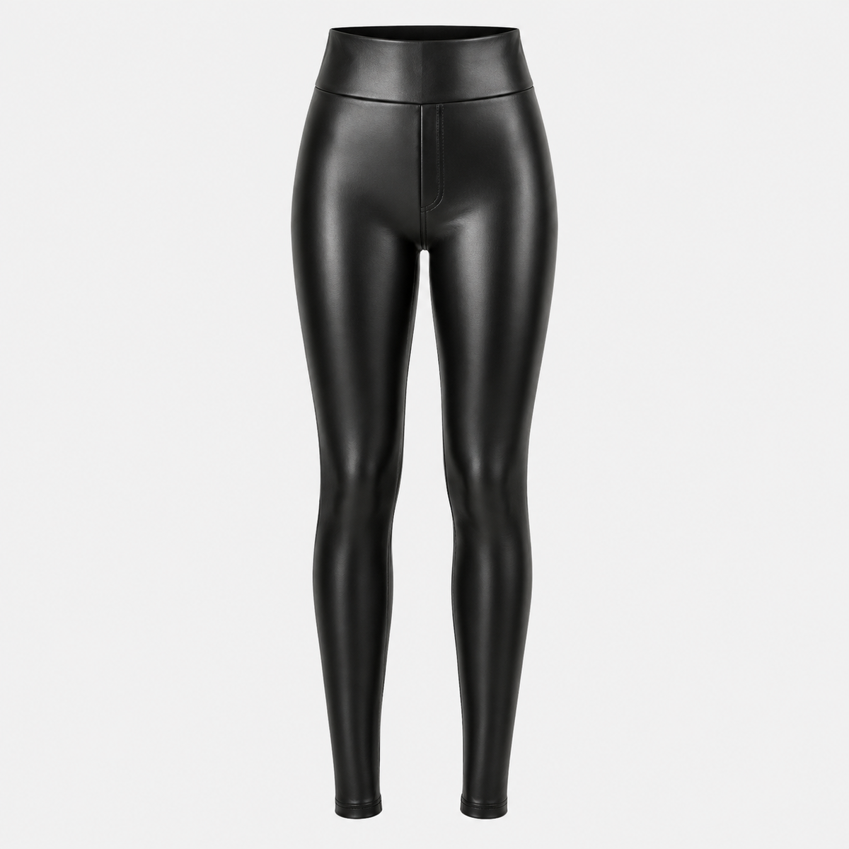 Penelope Scott | Matte High-Waisted Faux Leather Leggings