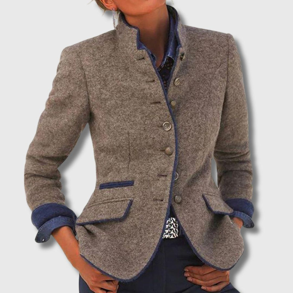 Women's Classic Wool Blend Blazer