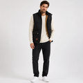 Reuben Scott | Fleece-Lined Quilted Gilet for Men