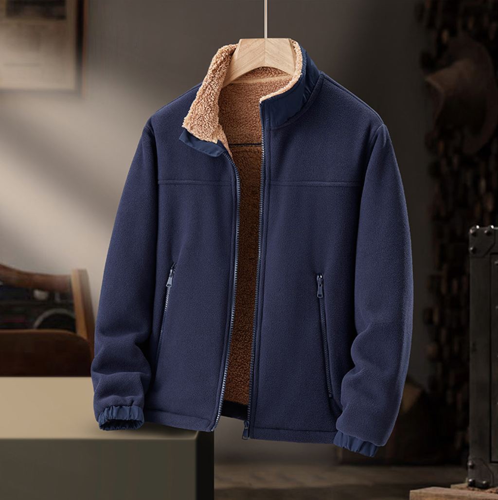 Women's Plush-Lined Fleece Zip Jacket