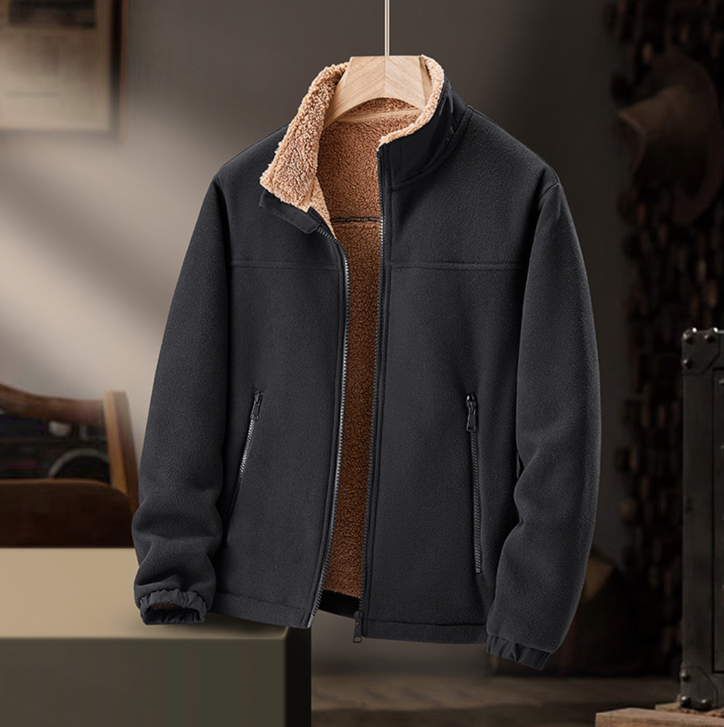 Women's Plush-Lined Fleece Zip Jacket