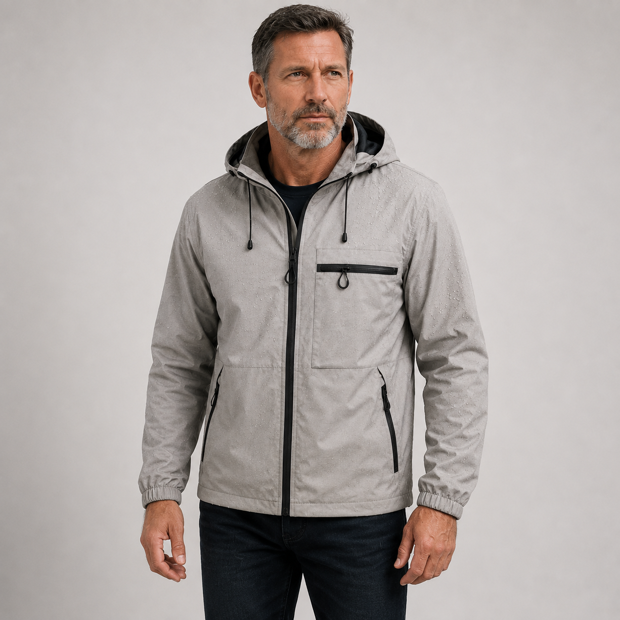 Thomas Edwards | Waterproof Hooded Jacket for Men