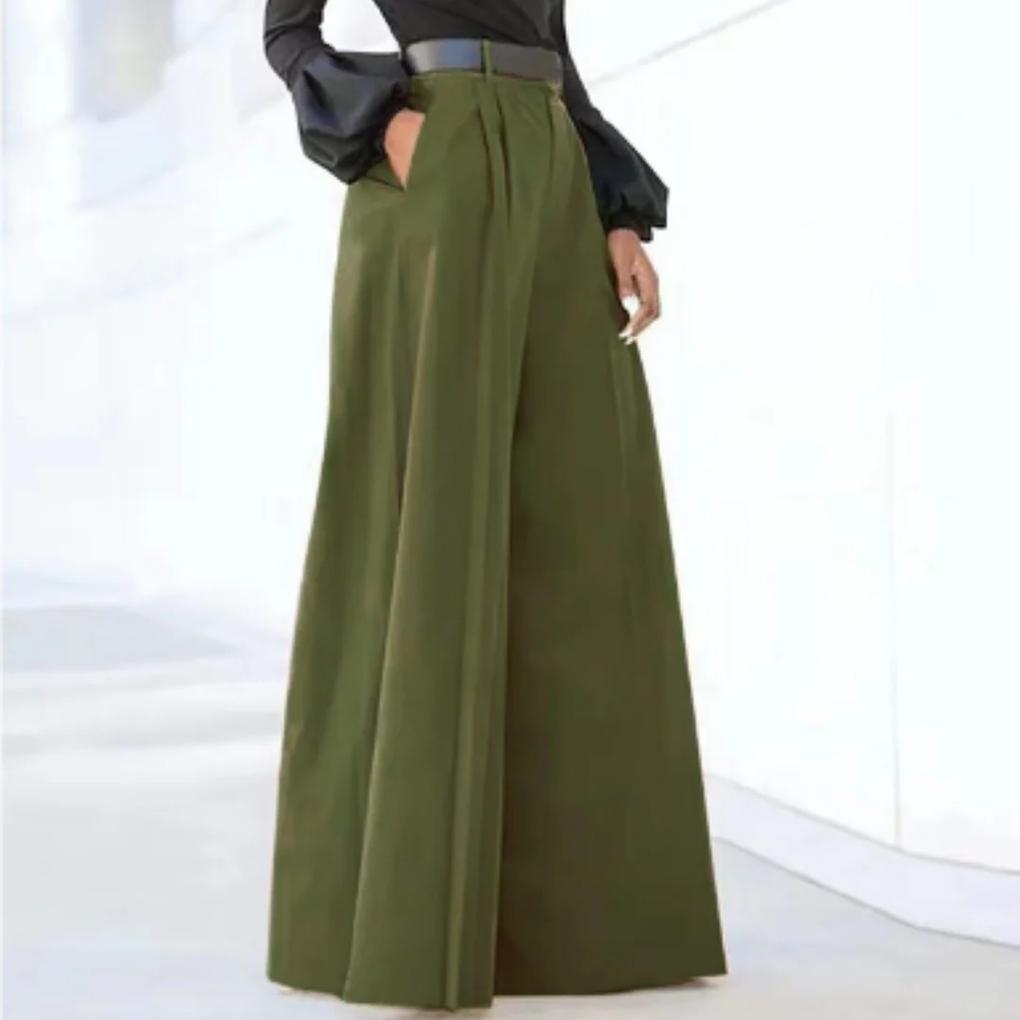 Nell Pemberton | Wide-Leg High-Waist Trousers For Women