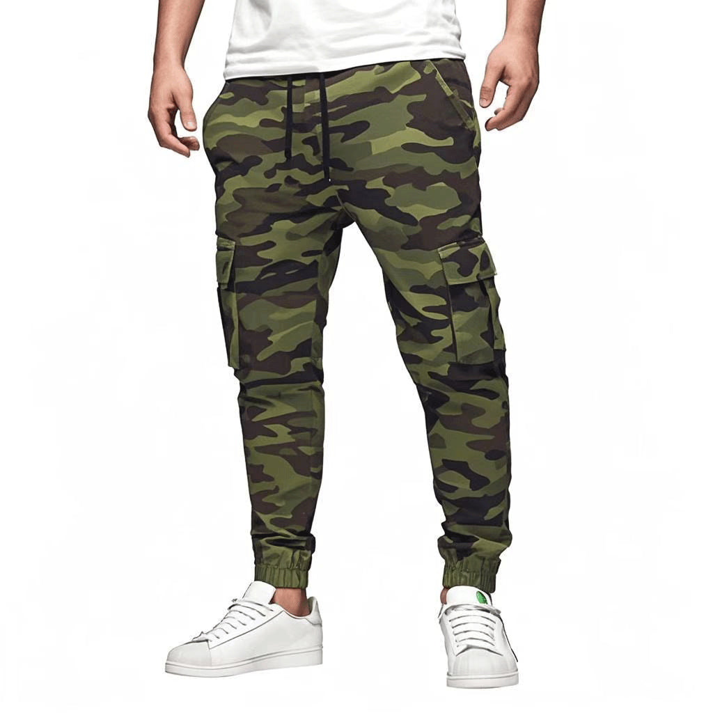 Miles Calloway | Cotton Cargo Jogger Trousers