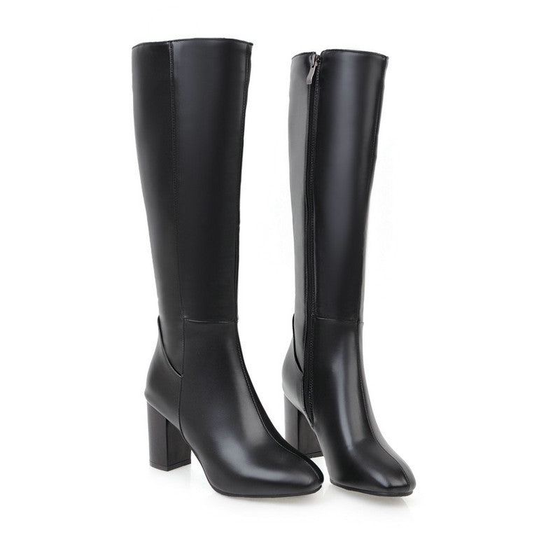 Bridget Calloway | Knee-High Boots With Block Heel