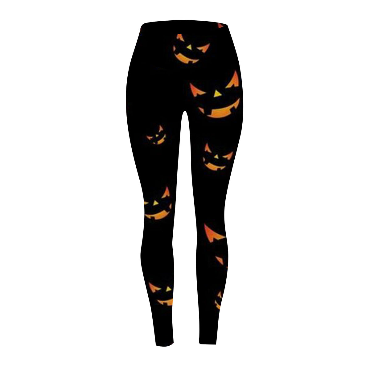 Marnie Ellacott | Pumpkin Print Leggings For Halloween