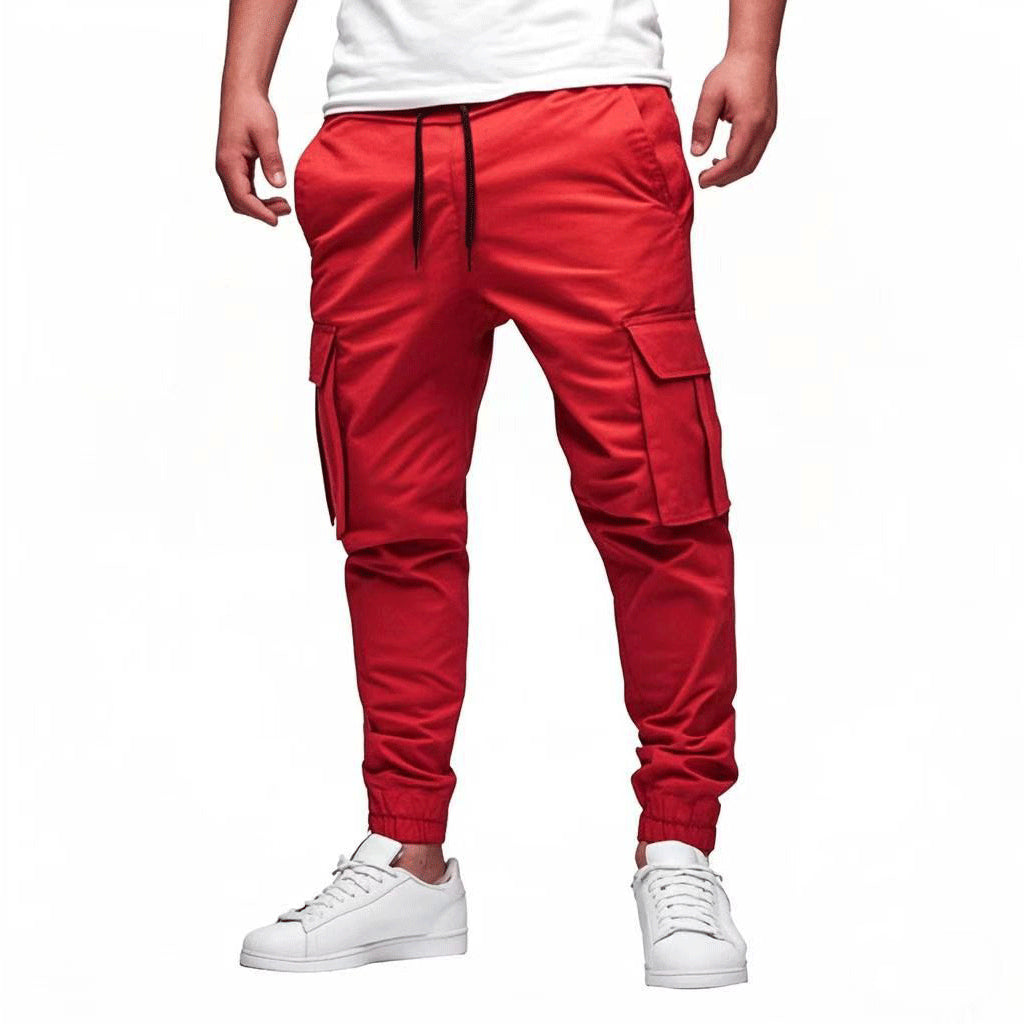 Miles Calloway | Cotton Cargo Jogger Trousers