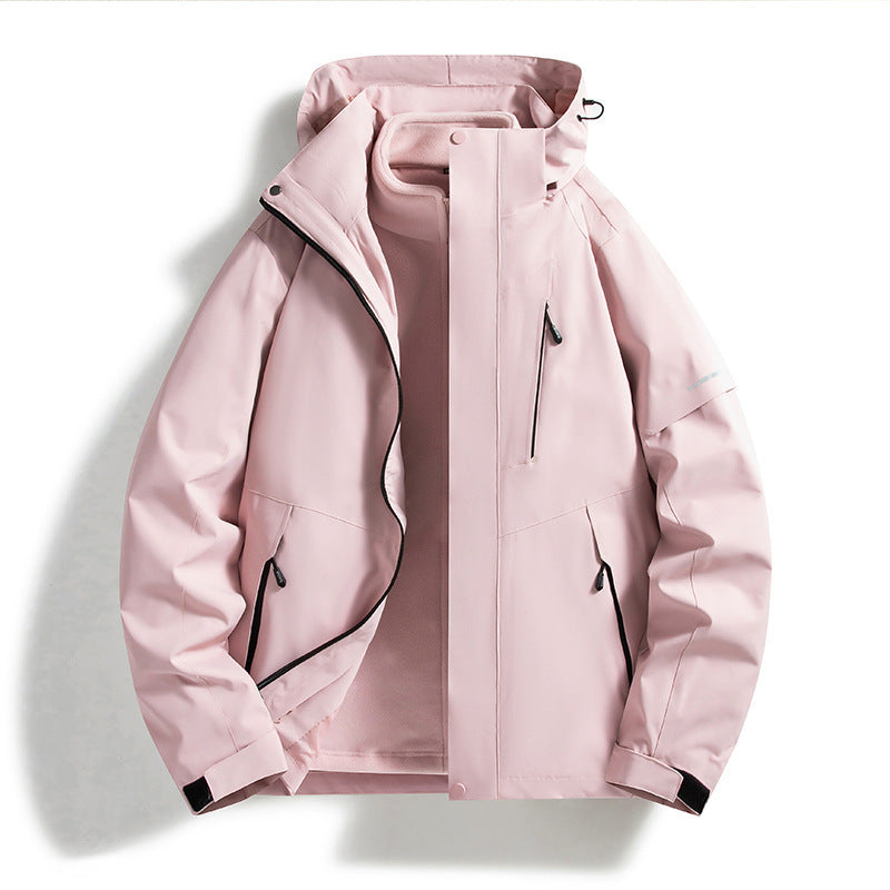 Daisy Green | Three-in-One Waterproof Hooded Jacket