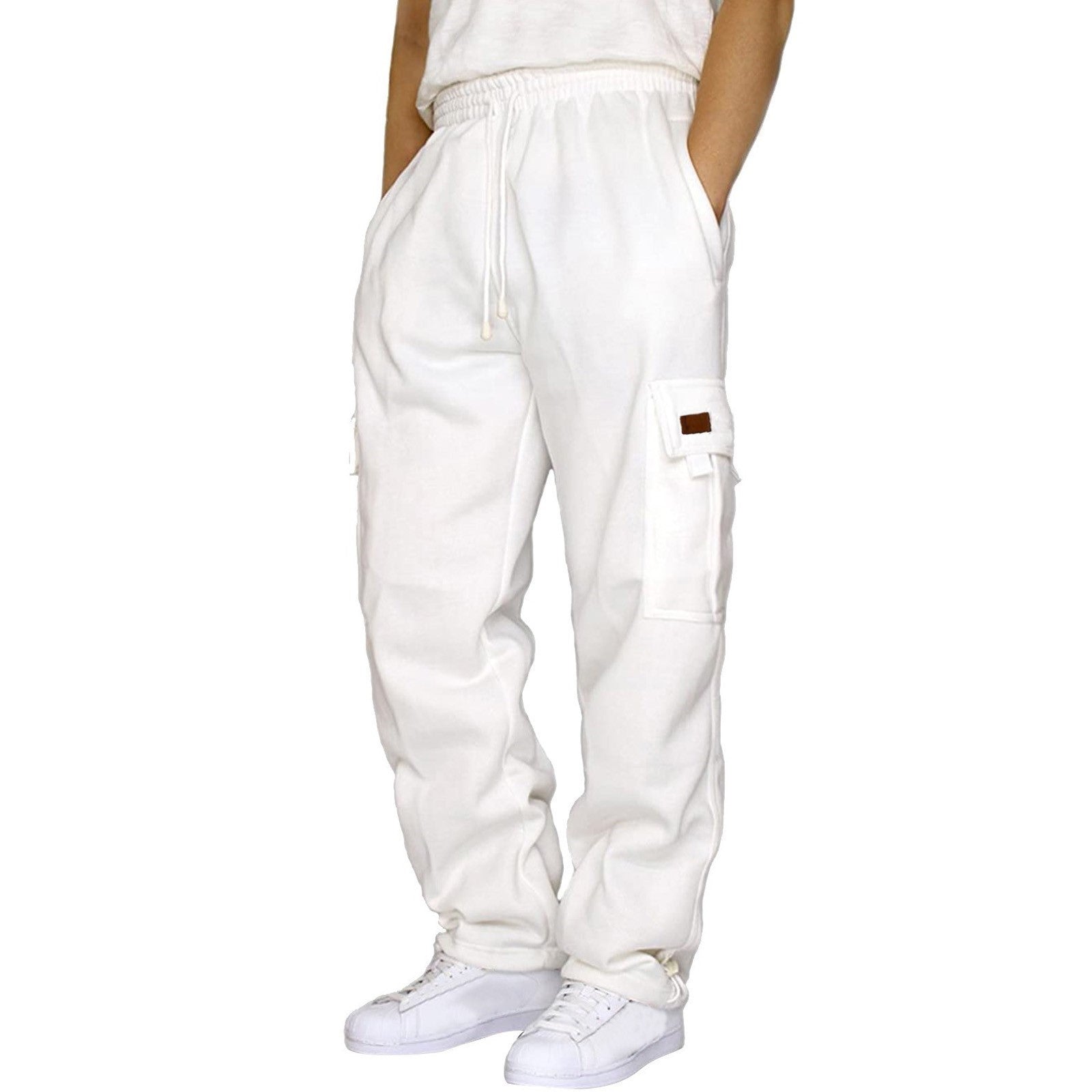 Nathaniel Hughes | Loose Fit Cargo Trousers For Men