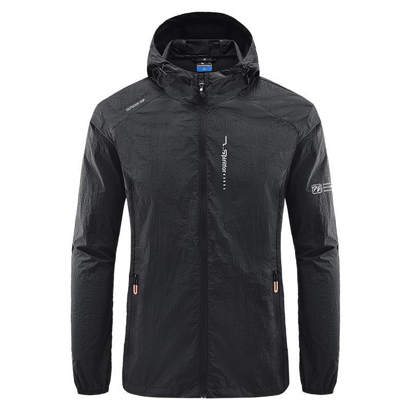 Edmund Foley | Lightweight Hooded Mens Jacket With UV Protection