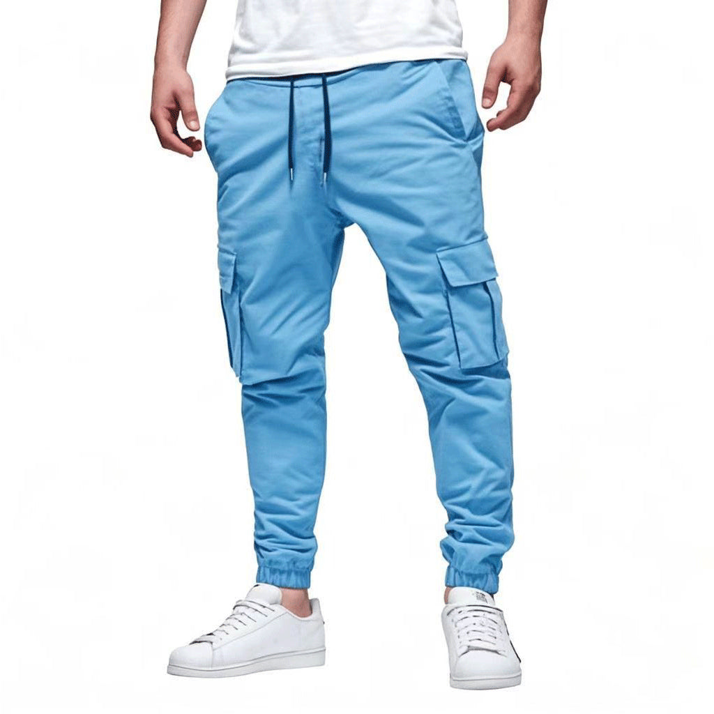Miles Calloway | Cotton Cargo Jogger Trousers
