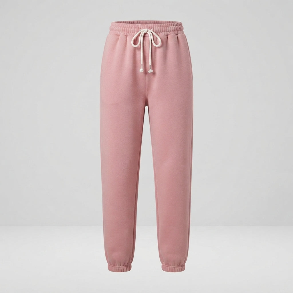 Amelia Sinclair | Cozy High-Waist Fleece Joggers