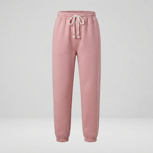 Amelia Sinclair | Cozy High-Waist Fleece Joggers