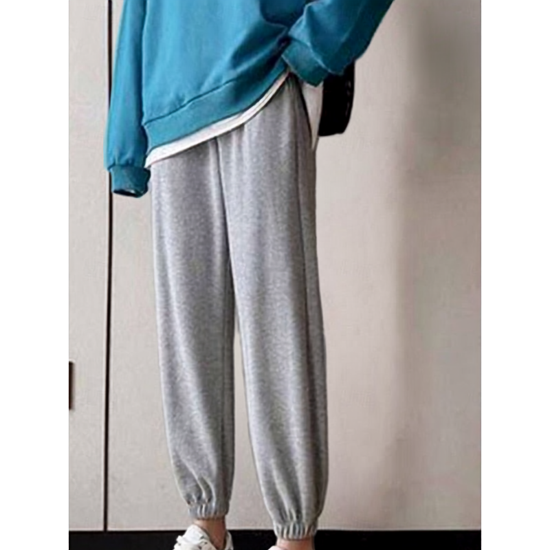 Amelia Sinclair | Cozy High-Waist Fleece Joggers