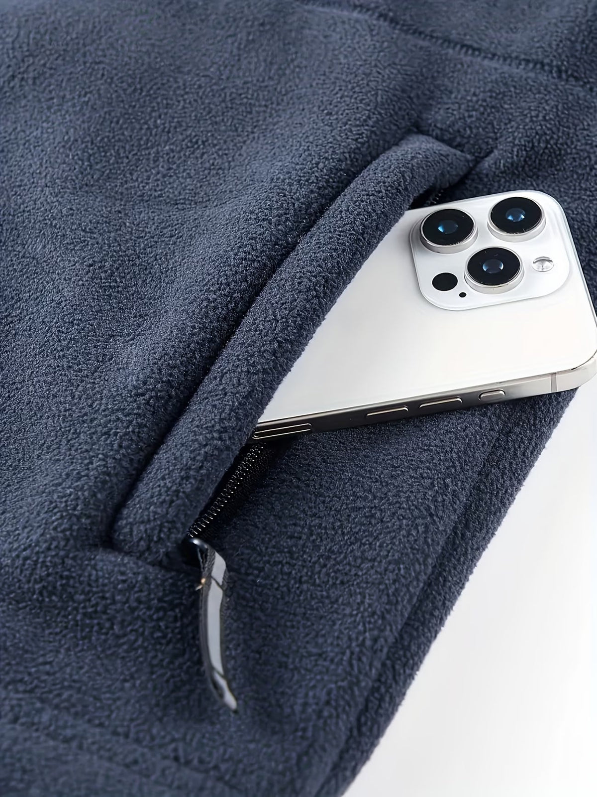 Malcolm Davies | Fleece-Lined Hooded Zip Jacket