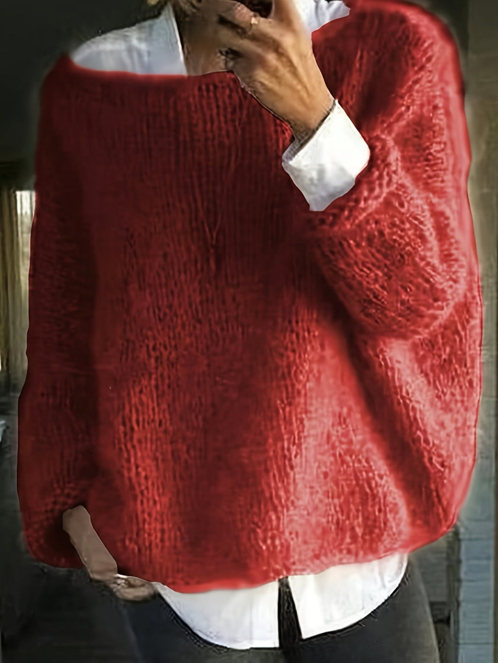 Graham Carrow | Relaxed Crew Neck Sweater For Men