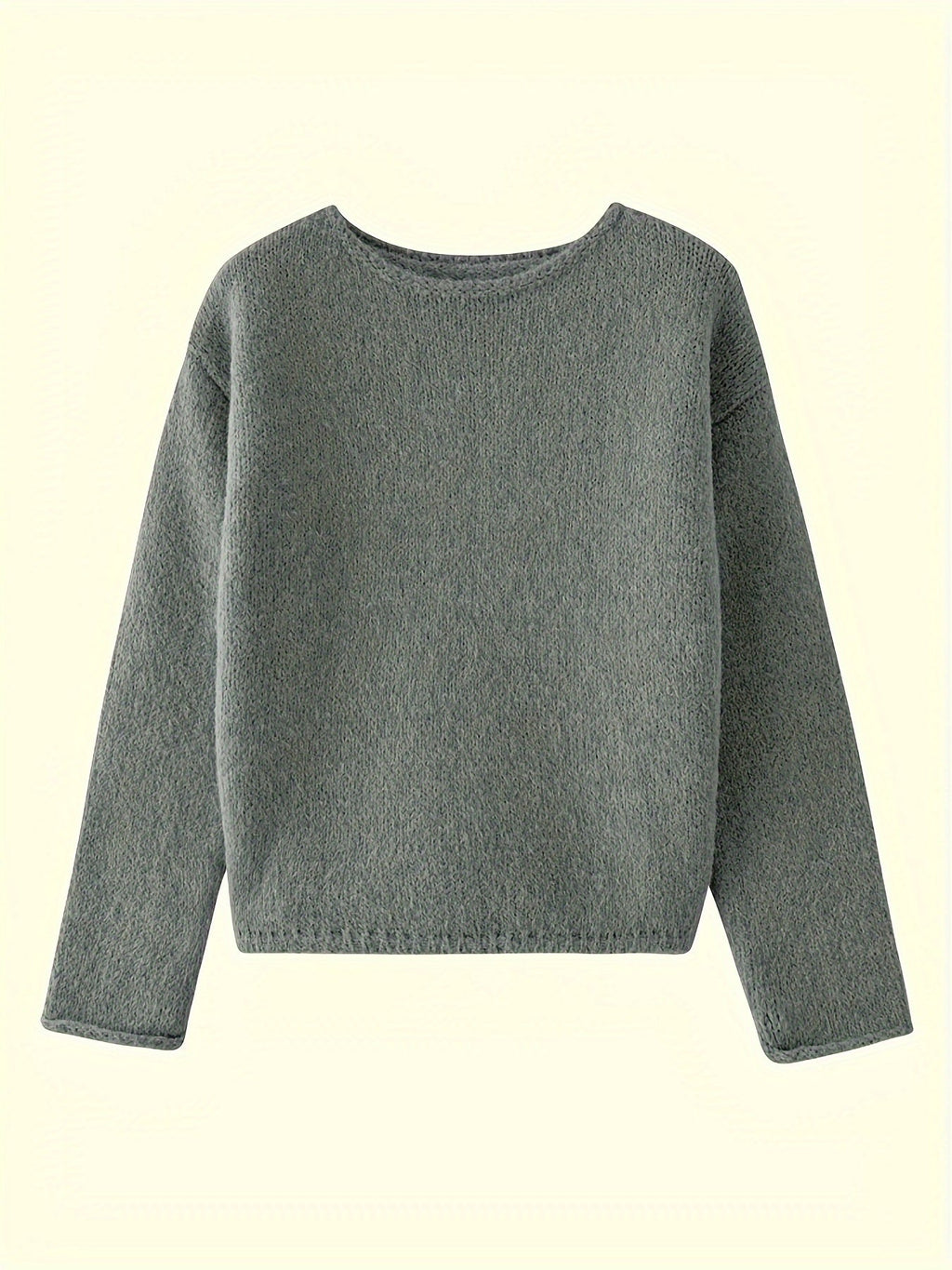 Graham Carrow | Relaxed Crew Neck Sweater For Men
