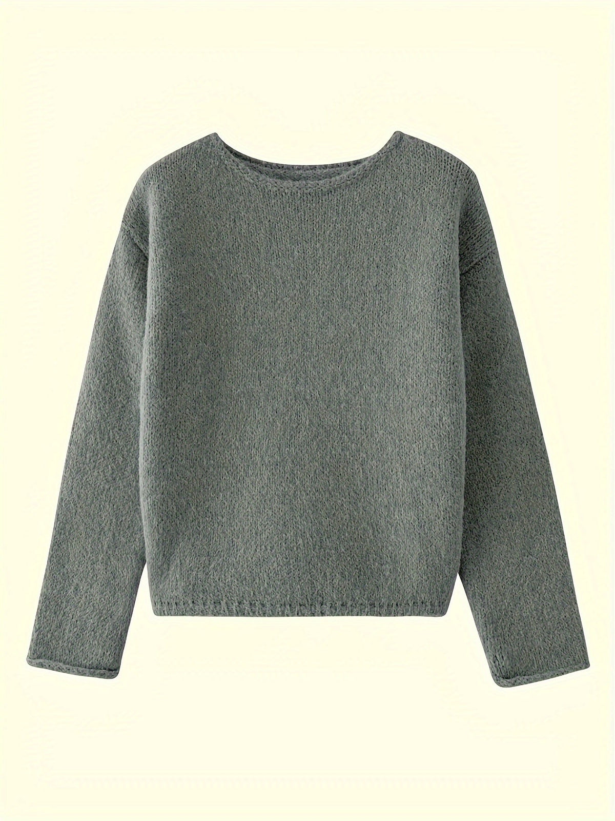 Graham Carrow | Relaxed Crew Neck Sweater For Men