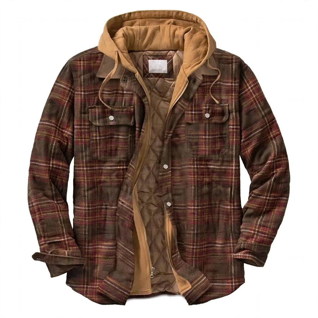 Oscar Marchmont | Quilted Flannel Mens Jacket