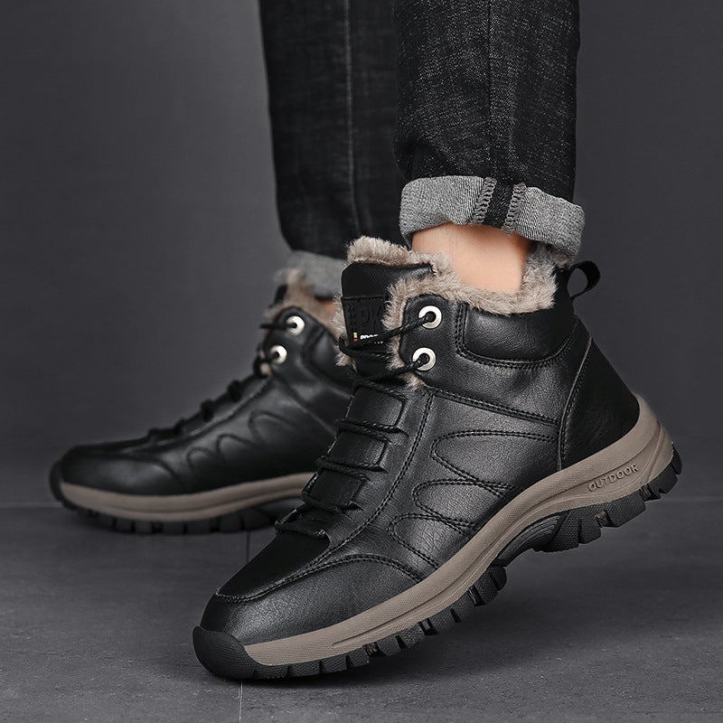 Rowan Griffiths | Warm Leather Winter Boots For Men