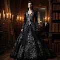 Harriet Sorrell | Skeleton Halloween Costume Gown For Women