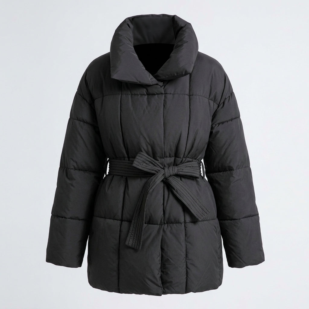 Josephine Marlowe | Belted Puffer Jacket for Women