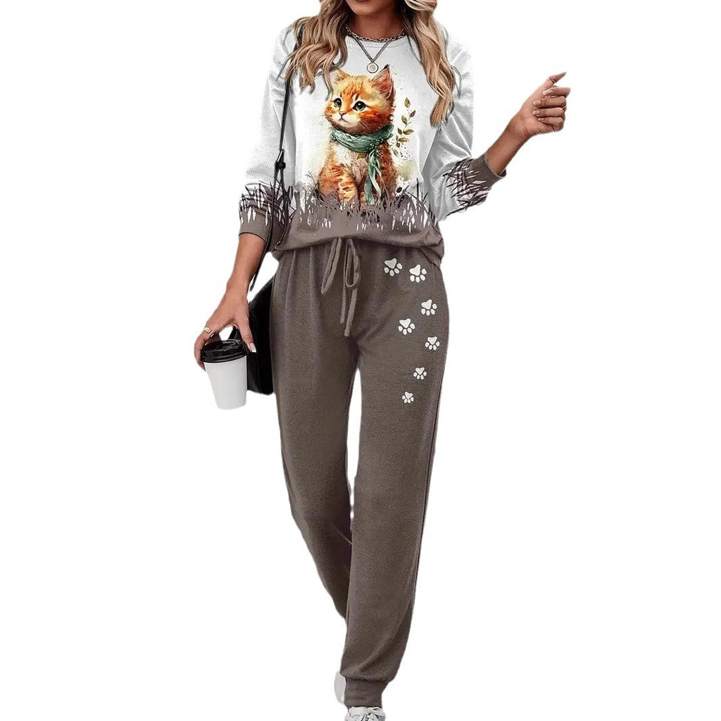 Rosie Clarke | Colour-Block Sequin Sweatshirt & Jogger Set