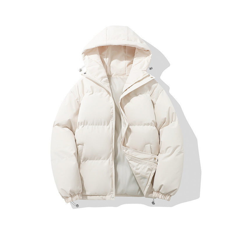Percy Wright | Hooded Zip-Up Puffer Jacket for Men