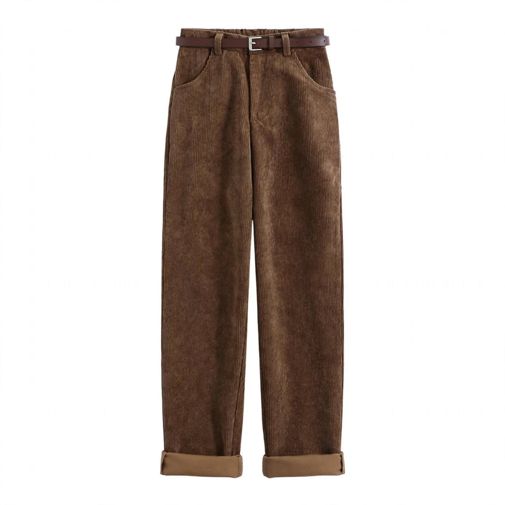 Bridget Fallowfield | High-Waisted Corduroy Trousers