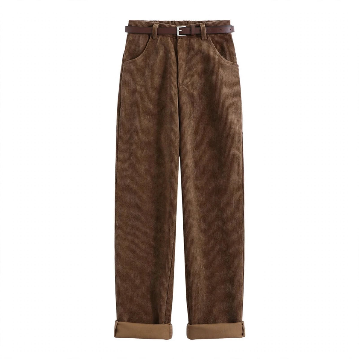 Bridget Fallowfield | High-Waisted Corduroy Trousers
