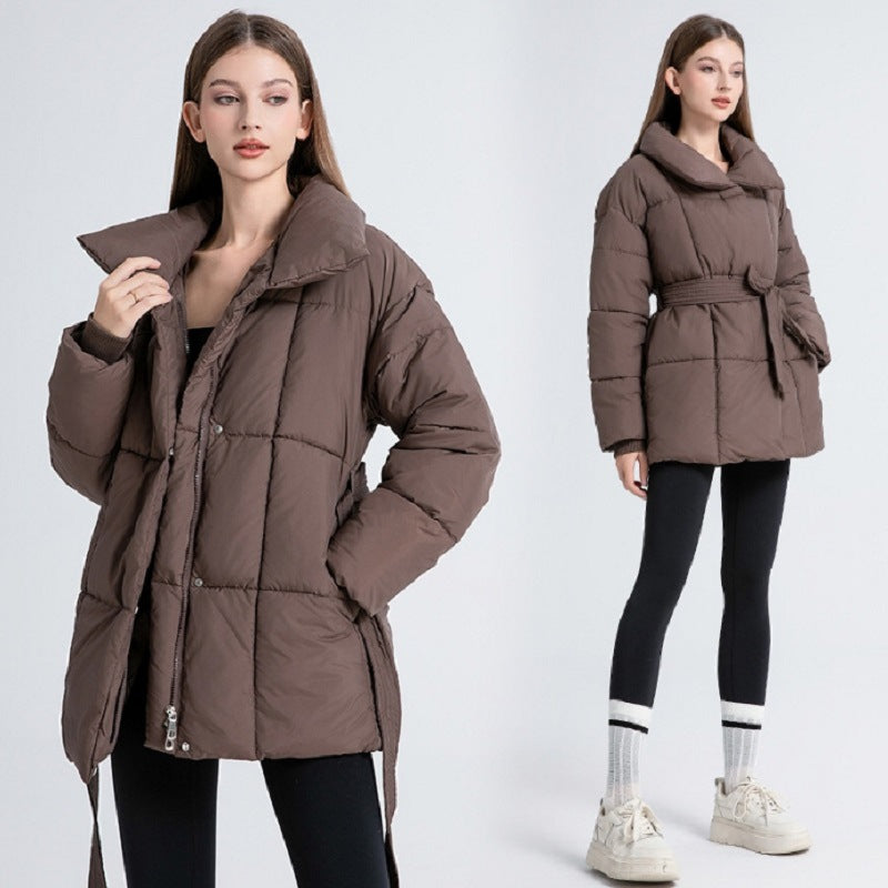 Josephine Marlowe | Belted Puffer Jacket for Women