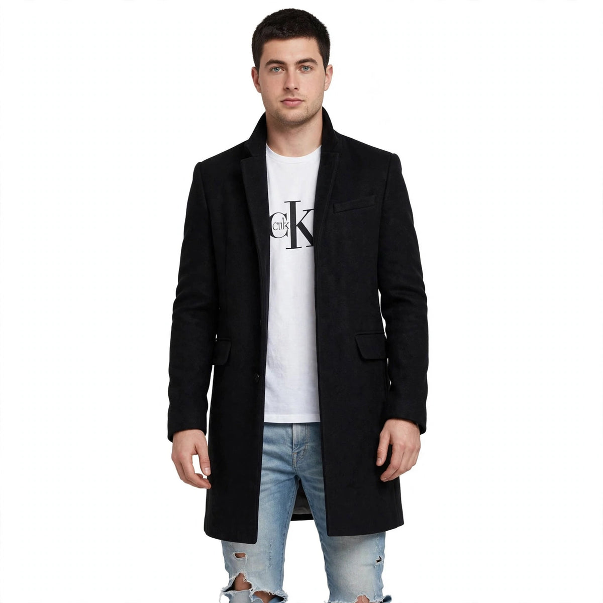 Cedric Cavanagh | Wool Trench Coat for Men