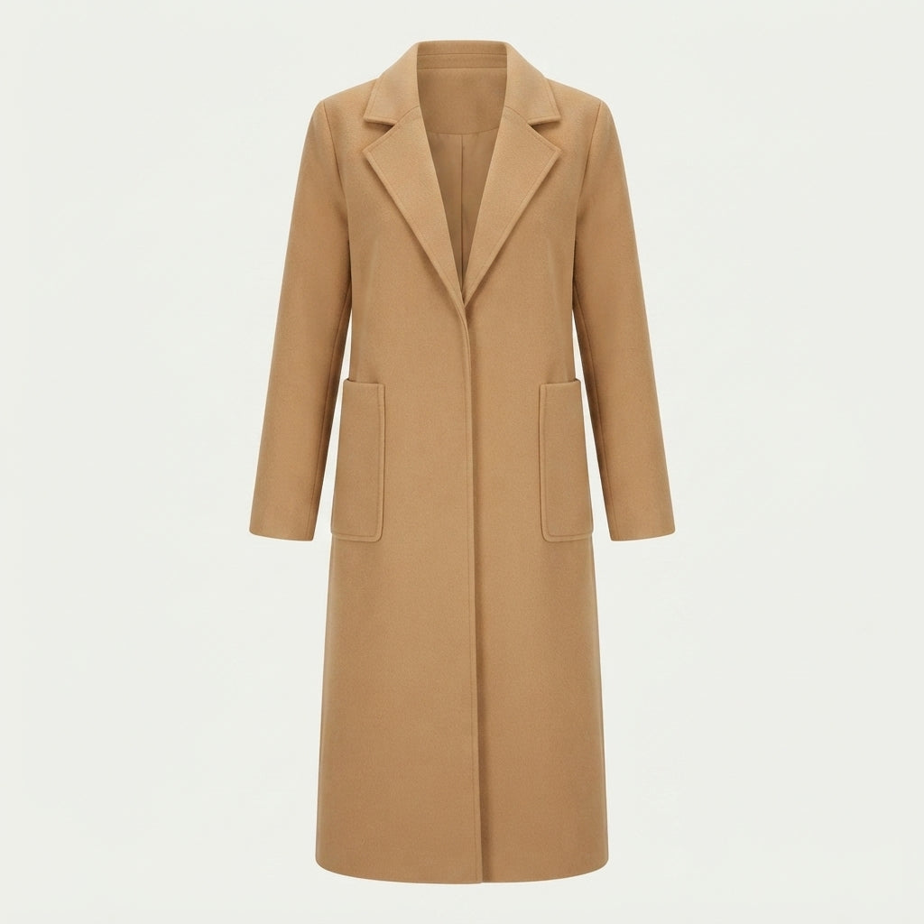 Constance Bennett | Belted Wool Wrap Coat