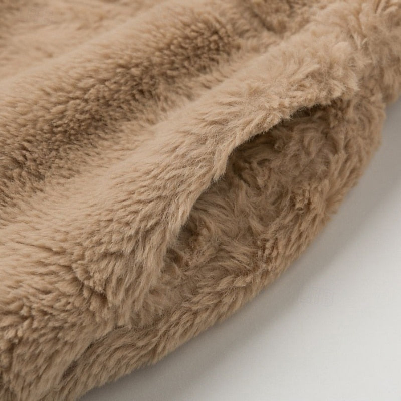 Marguerite Ashfield | Plush Cropped Zip Jacket for Women